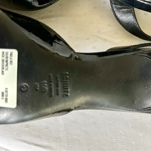 Patent leather Slingback Pumps, black, SCHUTZ - Picture 10 of 11